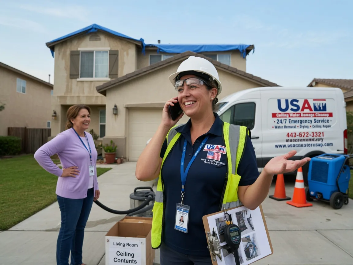 Ceiling Water Damage Restoration Okay, OK FAQs